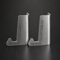 Nexus Collectables Stainless Steel Card Stand - x2